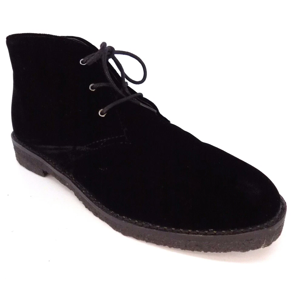 ¡NUEVO! Botines informales al tobillo Mark Fisher ML Dixie para mujer talla 7,0 medianos, terciopelo negro Foto 2 de 4