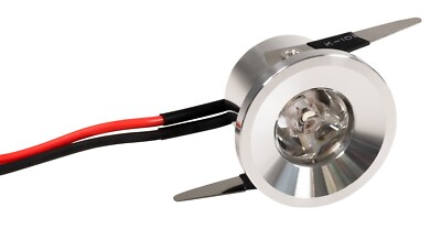 LED Einbaustrahler Set je 0,8W Mini Spot für Außenbereich Carport Wintergarten