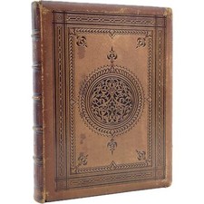 Poems by William Cullen Bryant; 1854; leather binding