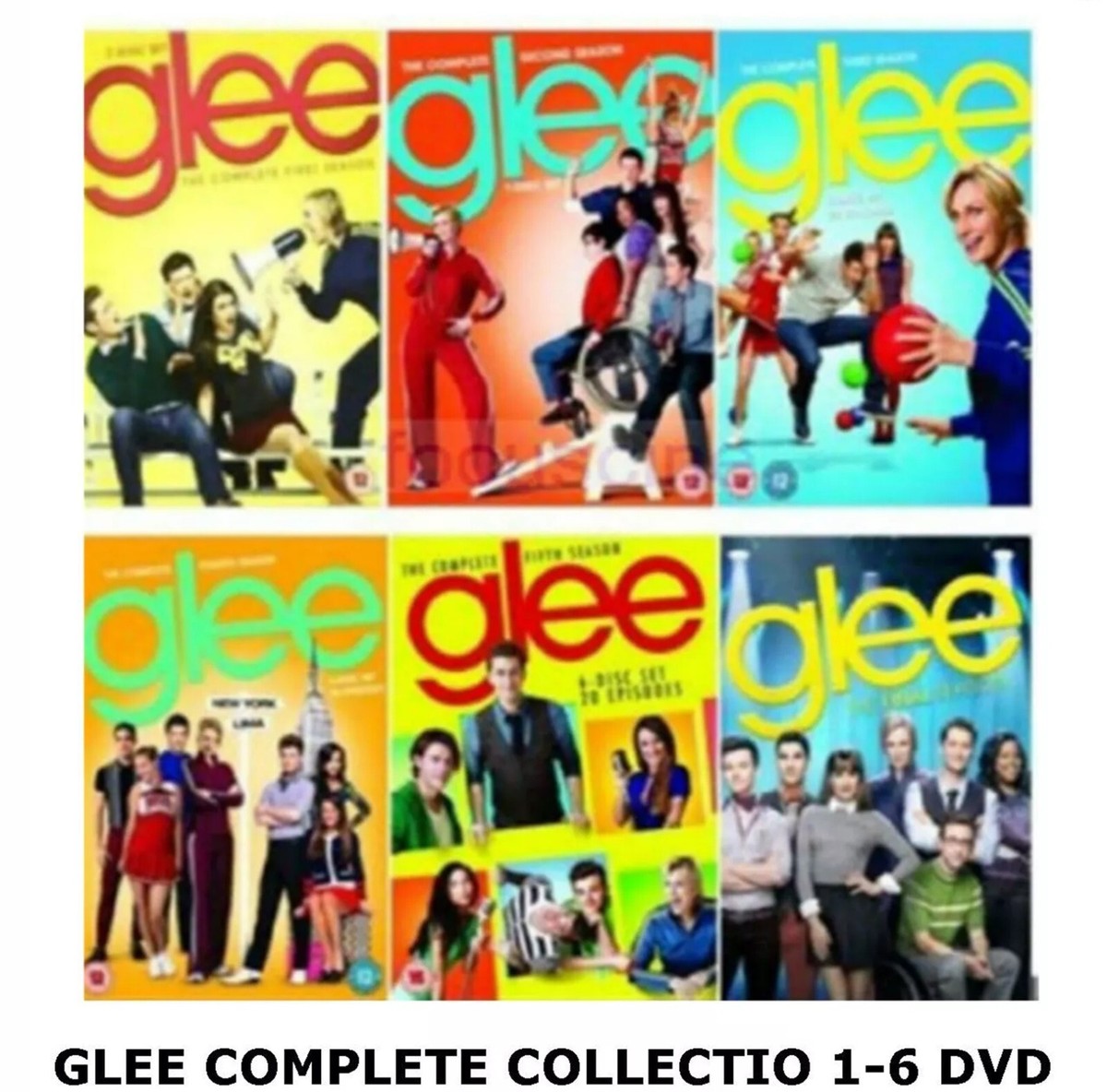GLEE COMPLETE SERIES 1-6 DVD Boxset Collection Season 1 2 3 4 5 6
