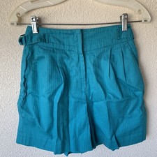 Vintage Pant-Her Linen Shorts Size 5/6 Union Made 23X4.5 