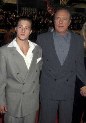Scott Caan James Caan Eraser LA Premiere at Manns Chinese Thea- 1996 Old Photo