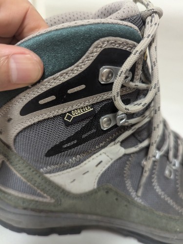 ASOLO HIKING BOOTS GORE TEX WATER PROOF WOMEN 9 MADE IN ROMANIA GOOD COND - Picture 5 of 12