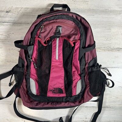 The North Face Recon Pink Black Backpack Outdoor Travel Hiking School (2) | eBay The North Face Recon Pink Black Backpack Outdoor Travel Hiking School (2) | eBay