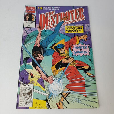 MARVEL COMICS The Destroyer 1 The Adventures of Remo & Chiun  Dec 1991