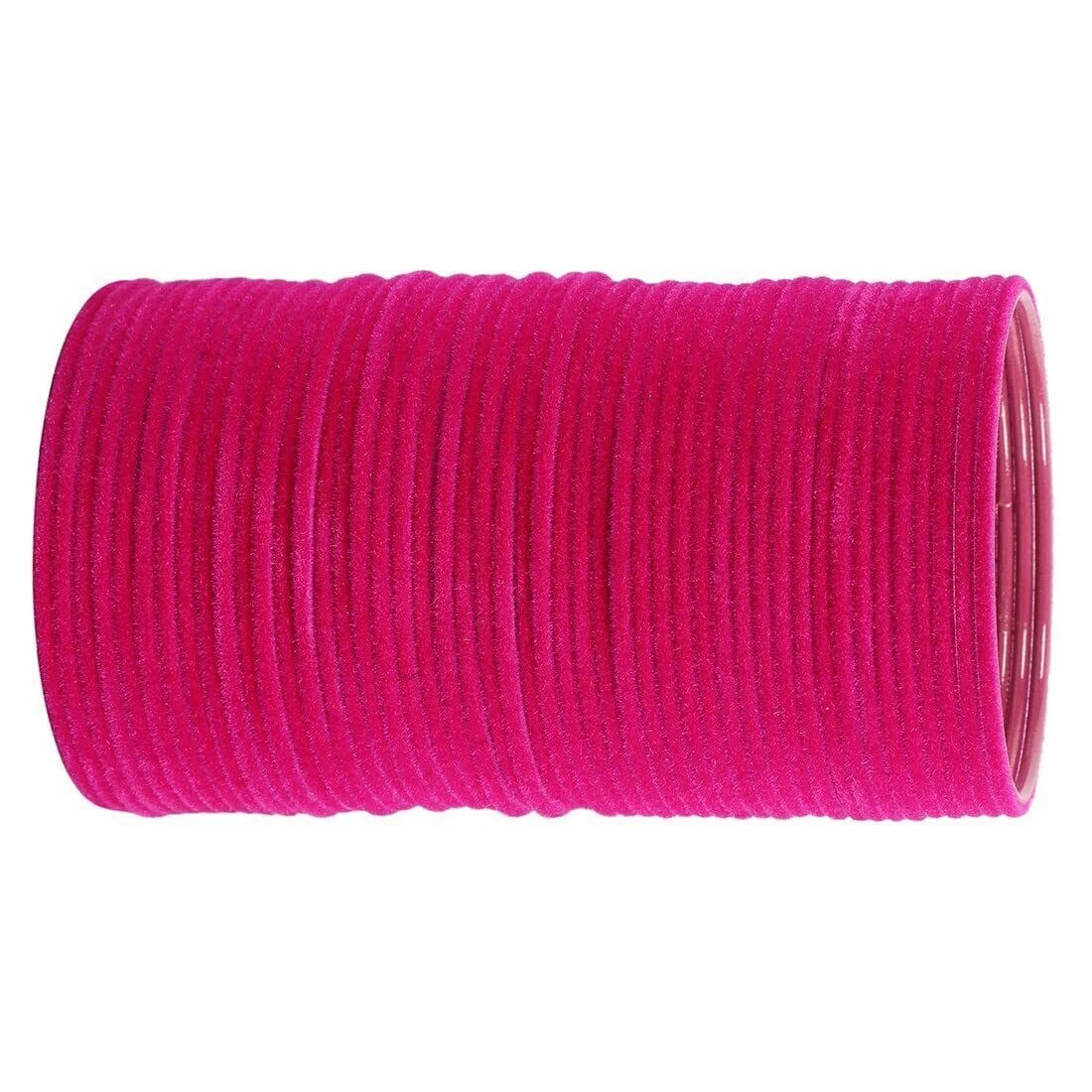 dark pink velvet bangles