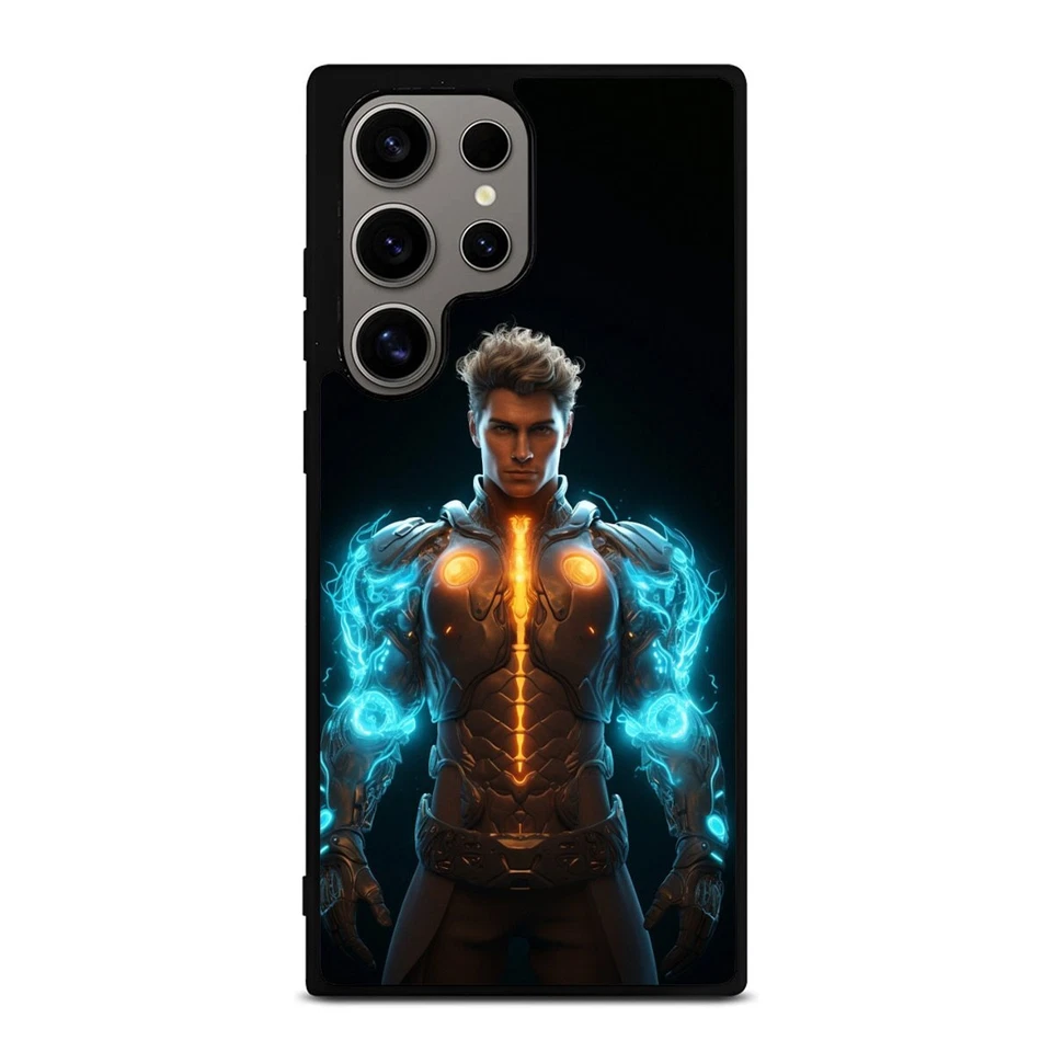 electricity super hero Anti drop Cover For iPhone SE4 16E 12 13 14 15 16 Pro Max - Изображение 2 из 4