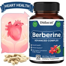 Natural Berberine Complex – Balances Heart Function And Immune System Health