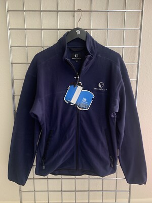 Deep Outdoors XS MicroFleece EANx After Dive Jacket-Ink Blue