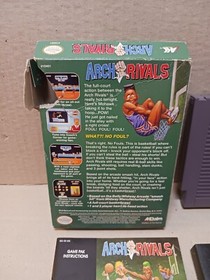 Arch Rivals Nintendo NES ~ Complete In Box w Manual!