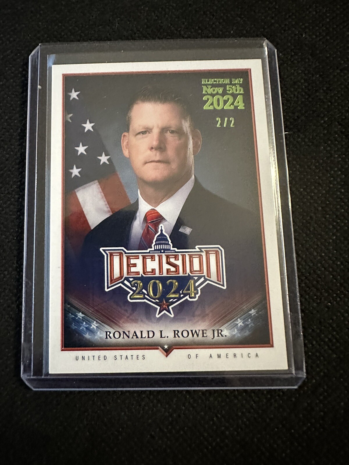 FILA 2024 Leaf Decision Ronald L Rowe 2 2 verde SSP #62