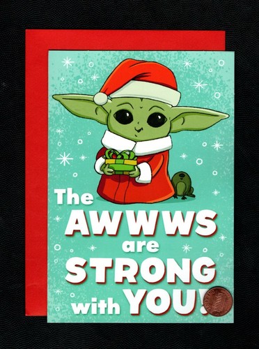 CHRISTMAS Yoda STAR WARS MADALORIAN 