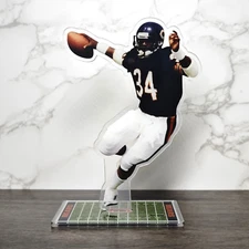 Walter Payton Standee - Bears Legend Man Cave Display Memorabilia & Collectible