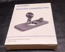 Open Box ELEGRP MAGSAFE Charging Pad 3-in-1 Magnetic Wireless Charging Station