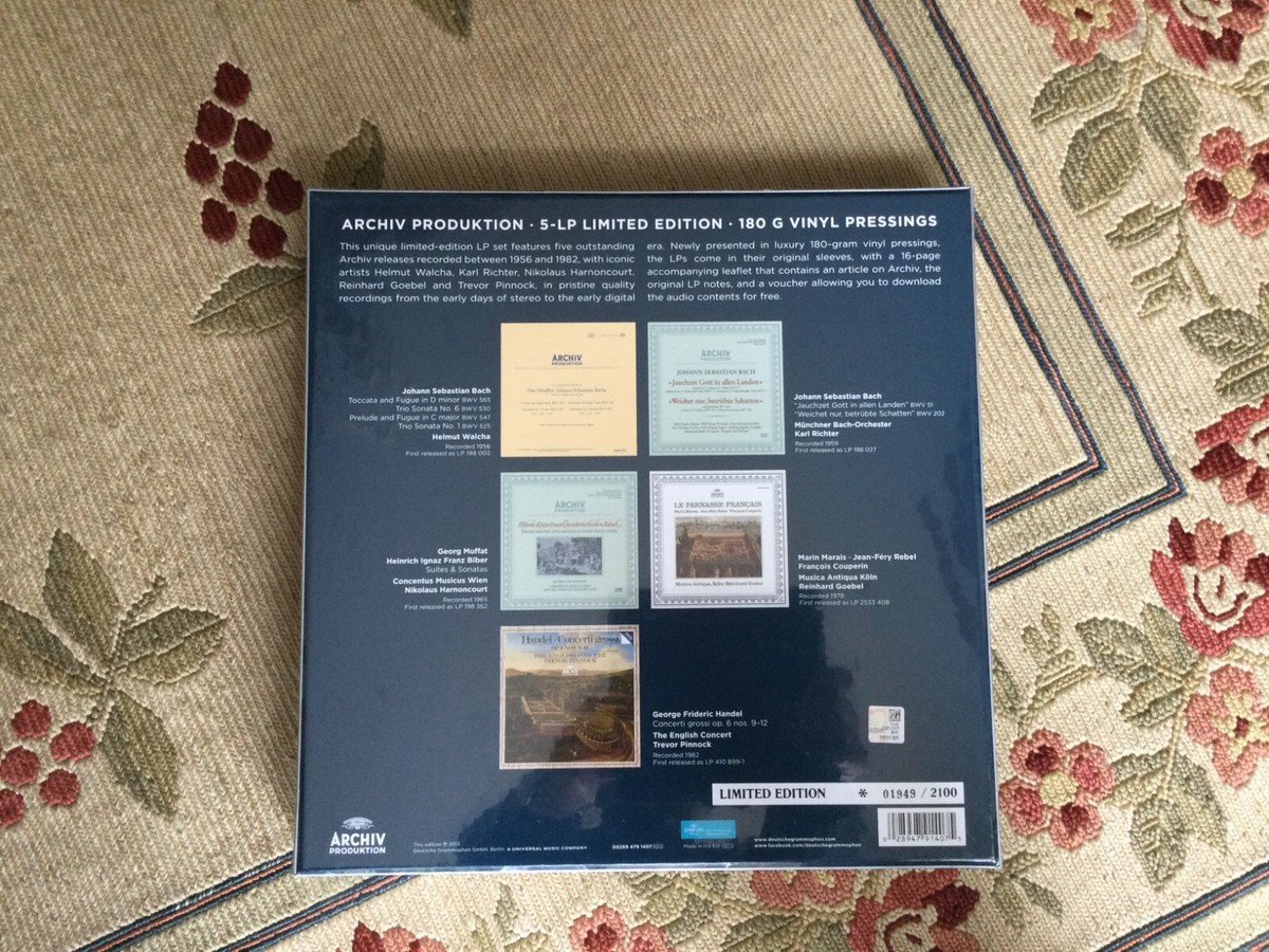 ARCHIV PRODUKTION : Classical Recordings 1956-1982 by Archiv