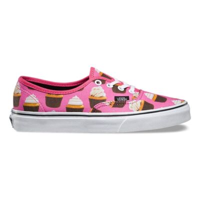 VANS Schuhe DONNA Shoes ''AUTHENTIC'' LATE NIGHT Originali NEU New PINK Cupcakes