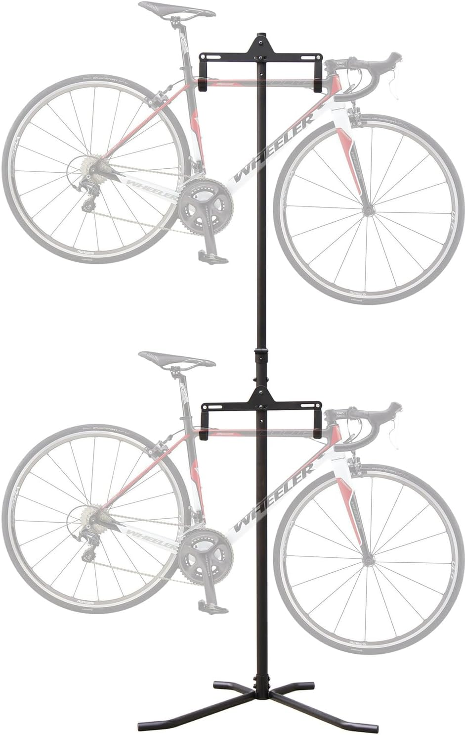 Bike Vertical Freestanding Hanger Parking Rack - Fully Adjustable Gravity Storag