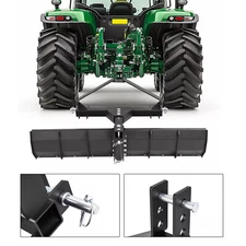 52" Width 3 Point Rear Grading Blade Scraping Blade Fit Category 0 & 1 Tractors
