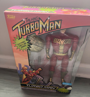 NIB funko deluxe 13.5 inch talking turbo man action figure NIB funko deluxe 13.5 inch talking turbo man action figure