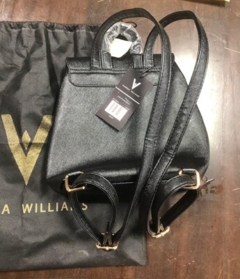 NEW Vanessa Williams Posh Collection Black Backpack Handbag  display picture 3