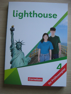 Cornelsen Lighthouse 4 General Ed.Schulbuch NEU! Flexibler Einband PRÜFEXEMPLAR!