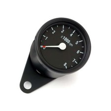 Motorcycle Storehouse Motorbike Mini Tacho 8000 Rpm Electronic Black Housing