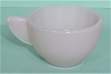 Akro Agate Large Interior Panel Pink Luster Cup s Child's Tea Set