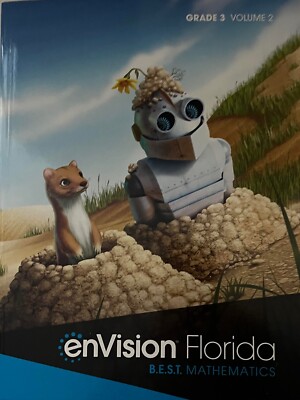 Grade 3 Envision Florida B.E.S.T. Mathematics Student Edition Volume 2 2023 BEST