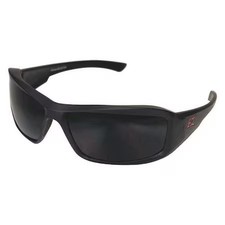 Edge Eyewear Xb136 Brazeau, Safety Glasses, Anti-Scratch, Gray Lens, Black