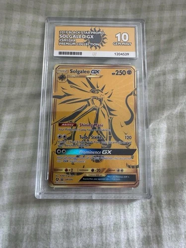 The Pokémon Company Solgaleo GX SM104a Foil EN Black Star Promo ACE 10