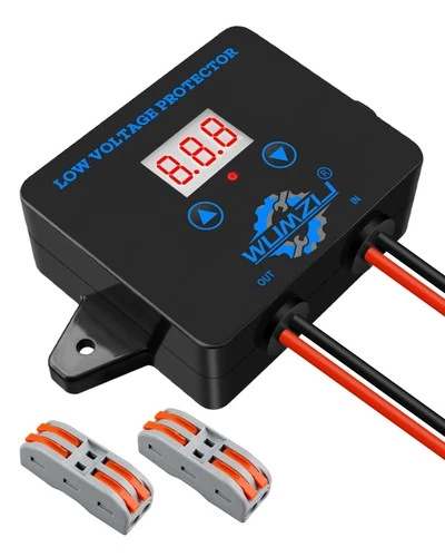 12V-36V DC Digital Low Voltage Protection Module with Display, Over Discharge... - product listing photo