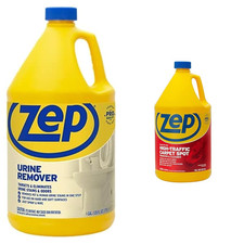 128Oz Urine Remover and 1 Gallon High Traffic Carpet Cleaner Bundle 0.35 per fl oz