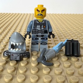 LEGO Ninjago Movie: Shark Army Great White, FISH HOOK njo0326, 70739, 2017 SCUBA