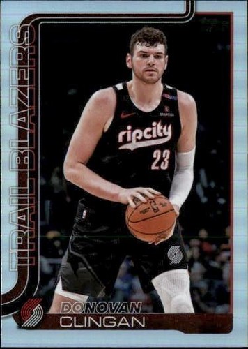 2025-26 Topps #126 Donovan Clingan Rainbow Foilboard