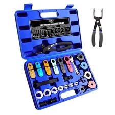 SGT 27pc Master Quick Disconnect Tool Kit, Fuel Line Disconnect Tool Set with 