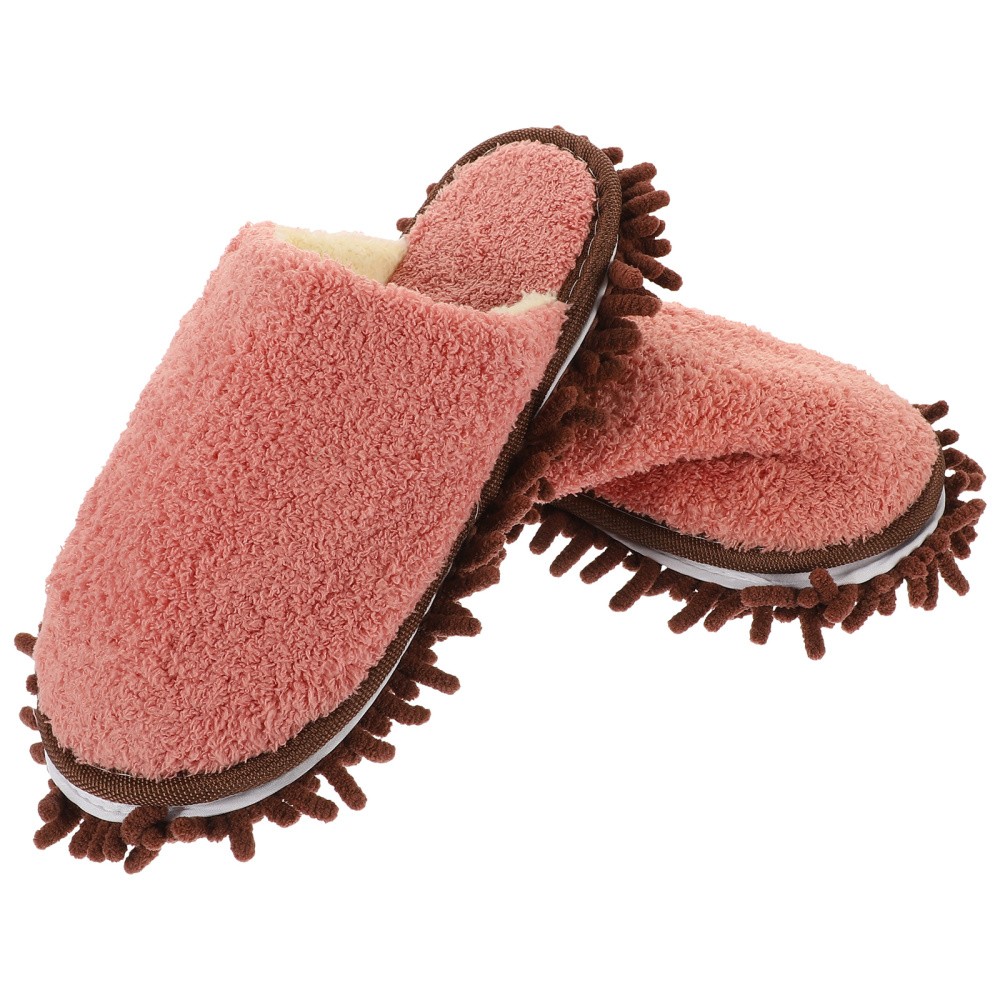 APL Pantofole in Pile Modelli Invernali Spazzatrici per Casa Pavimento Moppers