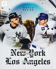 World Series Team Los Angeles Dodgers 8x10 photo Aaron judge New York Yankees