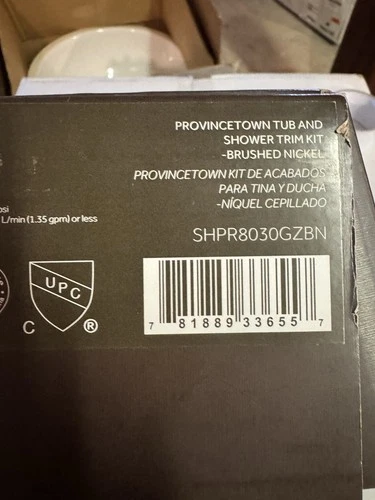 Signature Hardware SHPR8030GZBN Provincetown Pressure Balanced Tub and Shower - Picture 3 of 3