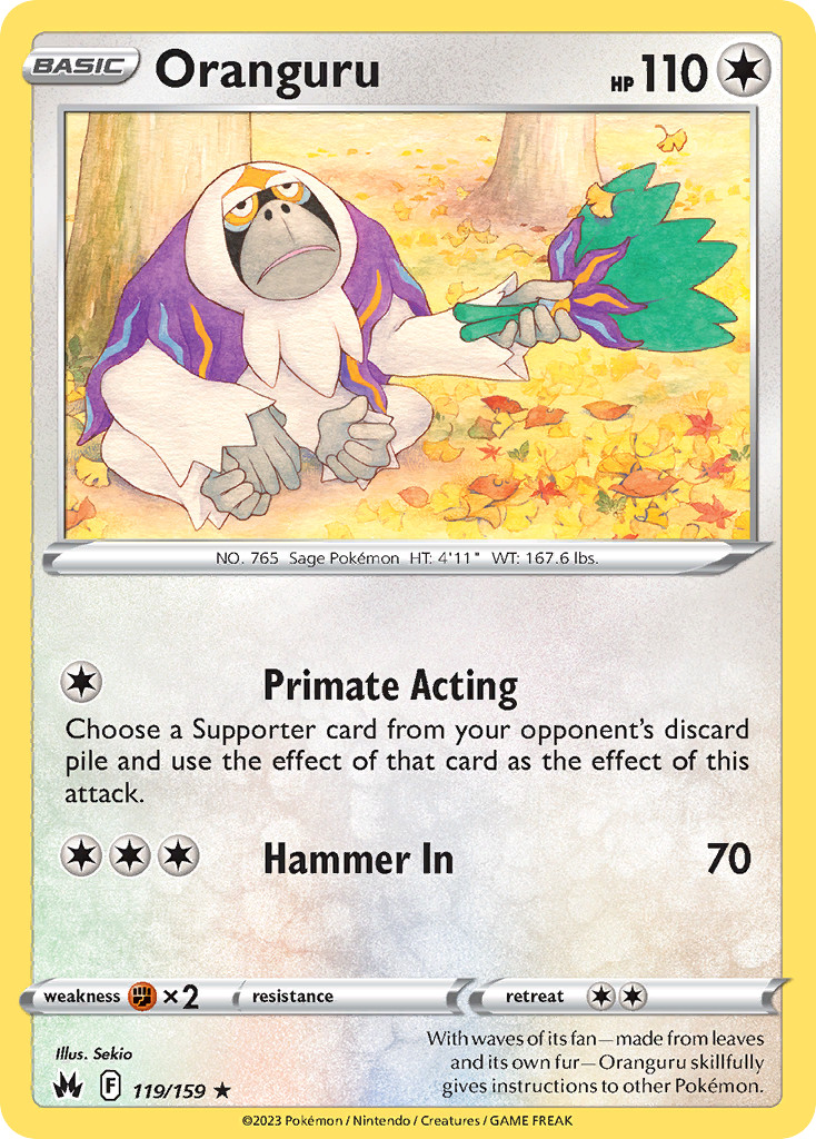 ORANGURU 119/159 CROWN ZENITH R NM