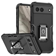 For Google Pixel 7A Case Grip Design Magnetic Ring Stand Protective Phone Cover