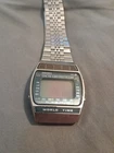 Vintage Seiko A239-5020 World Time Atlas Digital Watch - Untested Parts/Repair