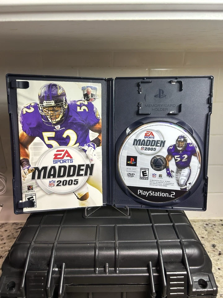 Juegos Madden PS2 - Lote de 5 - Play Station 2 2001, 02, 03, 05, 06, probado en caja original Foto 3 de 4