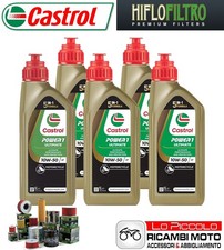 Cutting 5 OIL [CASTROL] POWER1 10w50 + FILTER Yamaha XV 1700 2002 2003 2004