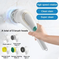 Electric Cordless Cleaning Brush Scrub Cleaner Rechargeable Spin ScrubberUPGRADE