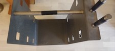 Kamin Ofen Besteck mit Feuerholzablage und Rollen