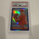 2018 Donruss Optic Shohei Ohtani Rated Rookie Retro 84 Blue /149 PSA 9 MINT