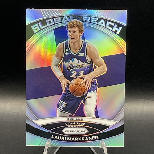 Lauri Markkanen [Silver] #8 2023 Panini Prizm Global Reach card
