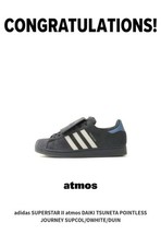 Daiki Tsuneta x atmos x adidas Superstar Altered Blue for Sale