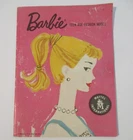 BARBIE VINTAGE MCMLV111 BY MATTEL BOOKLET, COMUTER SET, JAPAN