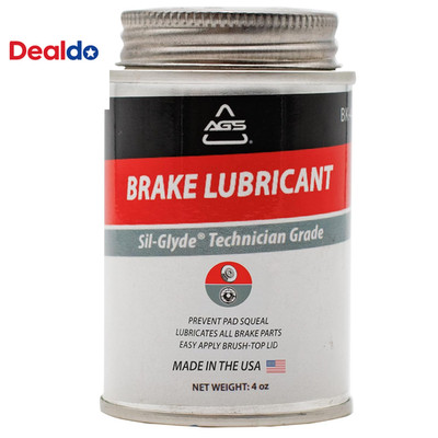 Automotive Solutions 4Oz Brush Top Sil-Glyde Silicone Brake Grease - Premium Bra